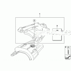 F650GS(K72) 09+ (K72) К-т регулируемого кронштейна верх.кофра