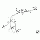 R1150R (R28) Front brake pipe stahlflex