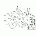R1150R (R28) Registration plate mounting