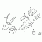 R1200S (K29) Painted part wn04 titansilb. / magmarot