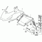 F650GS Dakar 01-04 (R13) Расширитель переднего крыла