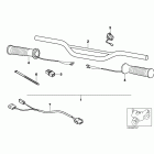 F650CS 03 (K14) Installation kit, heated handle