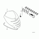 F650CS 03 (K14) Hard case, front