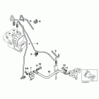 F650CS 03 (K14) Тормозные трубки задние (ABS)