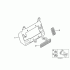 F650CS 03 (K14) Крепление номерного знака