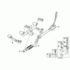 F650CS 03 (K14) Side stand with frame, lower part