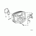 R1200C I 01-03 (59C3) Cylinder head, gasket, camshaft cover