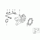 R1150R (R28) Wheelspeed sensor, integral abs, rear