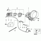 R1200C I 01-03 (59C3) Dashboard mounting parts