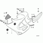K1200RS 02-04 (K41) Боковые обтекатели