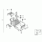 K1200RS 02-04 (K41) Battery tray