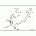 R1100GS (259E) Fuel ventilation / attaching parts