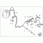 R1150GS ADV (R21A) Тормозные трубки задние (ABS)