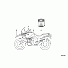 R1100GS (259E) Painted parts 640 avusschwarz