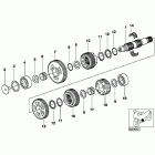 R1100GS (259E) 5-speed trans. output shaft m 93, m 94