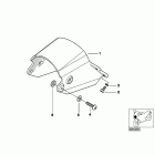 R1200C I 01-03 (59C3) Кронштейн фары