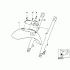 R1200C I 01-03 (59C3) Брызговик передний