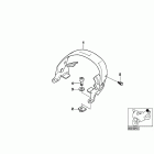 K1200RS 02-04 (K41) Handle rear