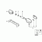 K1200RS 02-04 (K41) Turn indicator, rear