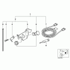 R1200C I 01-03 (59C3) Комплект дооснащения,розетка