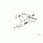 R1100GS (259E) Starter cover / mount
