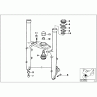 K1200RS 02-04 (K41) Fork slider / lower fork bridge