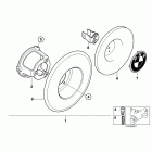 R1200C I 01-03 (59C3) Wheel caps