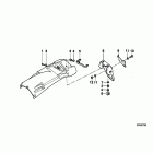R1100GS (259E) Registration plate mounting