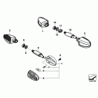R1200C I 01-03 (59C3) Сигналы повторителя поворотов