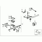 R1100GS (259E) Handle unit right / single parts