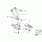 R1200C I 01-03 (59C3) Задние подножки