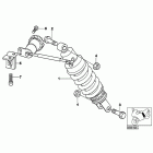 R1200C I 01-03 (59C3) Spring strut rear hydraulic