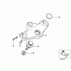 K1200RS 02-04 (K41) Upper fork cross brace