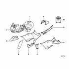 R1100RS (259S) Painted parts 525 tuerkisgruen