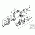 R1200C I 01-03 (59C3) Starter single parts
