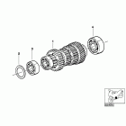 R1100GS (259E) 5-speed trans. intermediate shaft