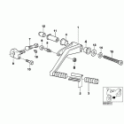 R1200C I 01-03 (59C3) Рычаг переключения передач