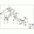 K1200RS 02-04 (K41) Registration plate mounting