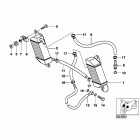 R1200C I 01-03 (59C3) Кулер охлаждения масла /  трубки
