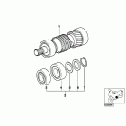R1100GS (259E) 5-speed trans. drive shaft m 97
