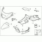 K1200LT 99-04 (89V3) Painted parts, 739 canyon-rot