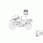 R1150GS ADV (R21A) Painted parts 825 weissalu 2 met.
