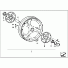 R1200C I 01-03 (59C3) Диск колеса передний