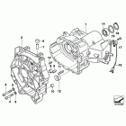 R1100GS (259E) Transmission housing / mounting parts