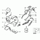 F650GS Dakar 01-04 (R13) Окрашеные детали 696 auraweiss