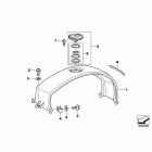 K1200RS 02-04 (K41) Fuel tank cover, filler cap