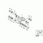 F650 (E169) Deflection parts f rear wheel suspension
