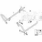 R1100R (259R) Protect.bar rear,mntng parts,authorities