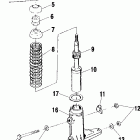MAGNUM 330 2X4 - A04CB32AA Передняя стойка