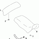 ATP 500 4X4 - A04JD50AA Сидение